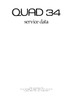 Quad 34-Service-Data-Manual-37-pages 